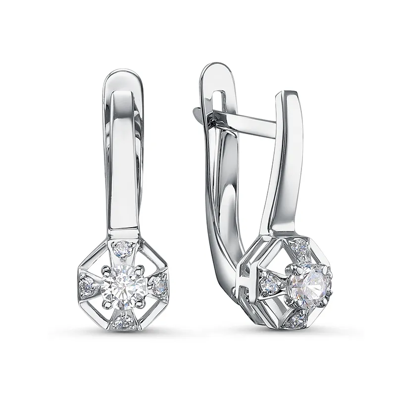 Серьги, Золото 585, б1206661