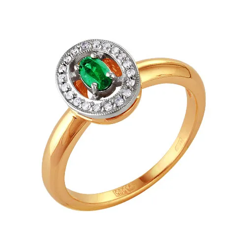 Кольцо Золото 585, 54000108