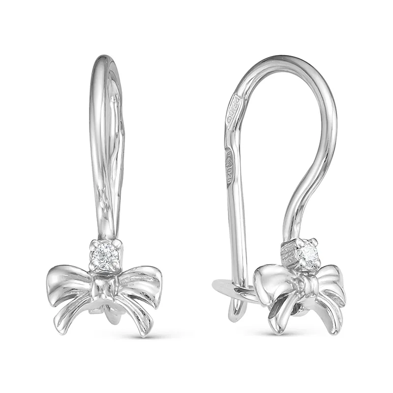 Детские серьги,  Серебро 925, 90-02-1042-00