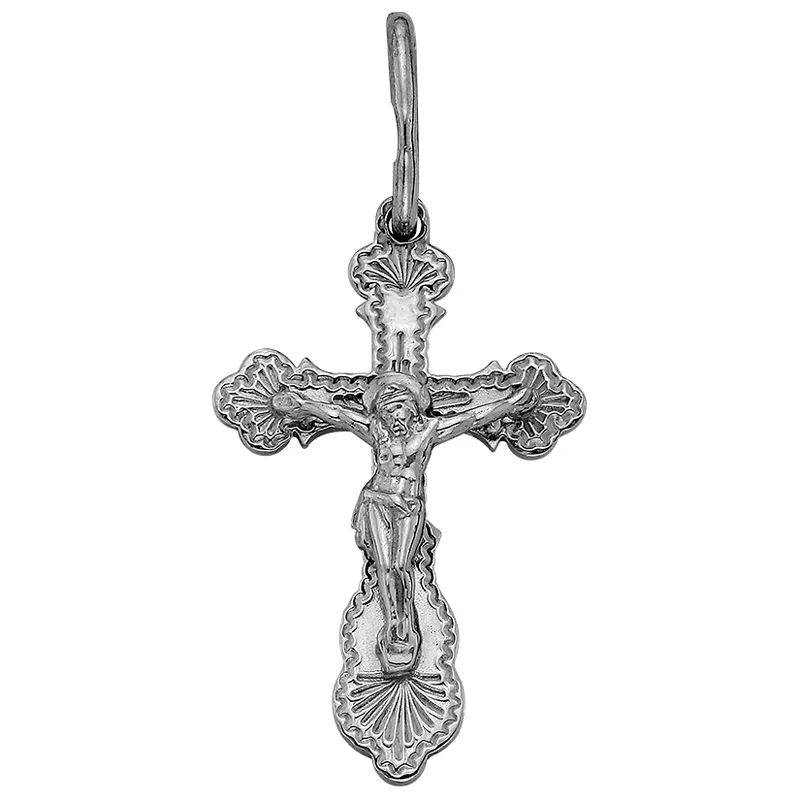 Подвеска крест, Серебро 925, KP 17