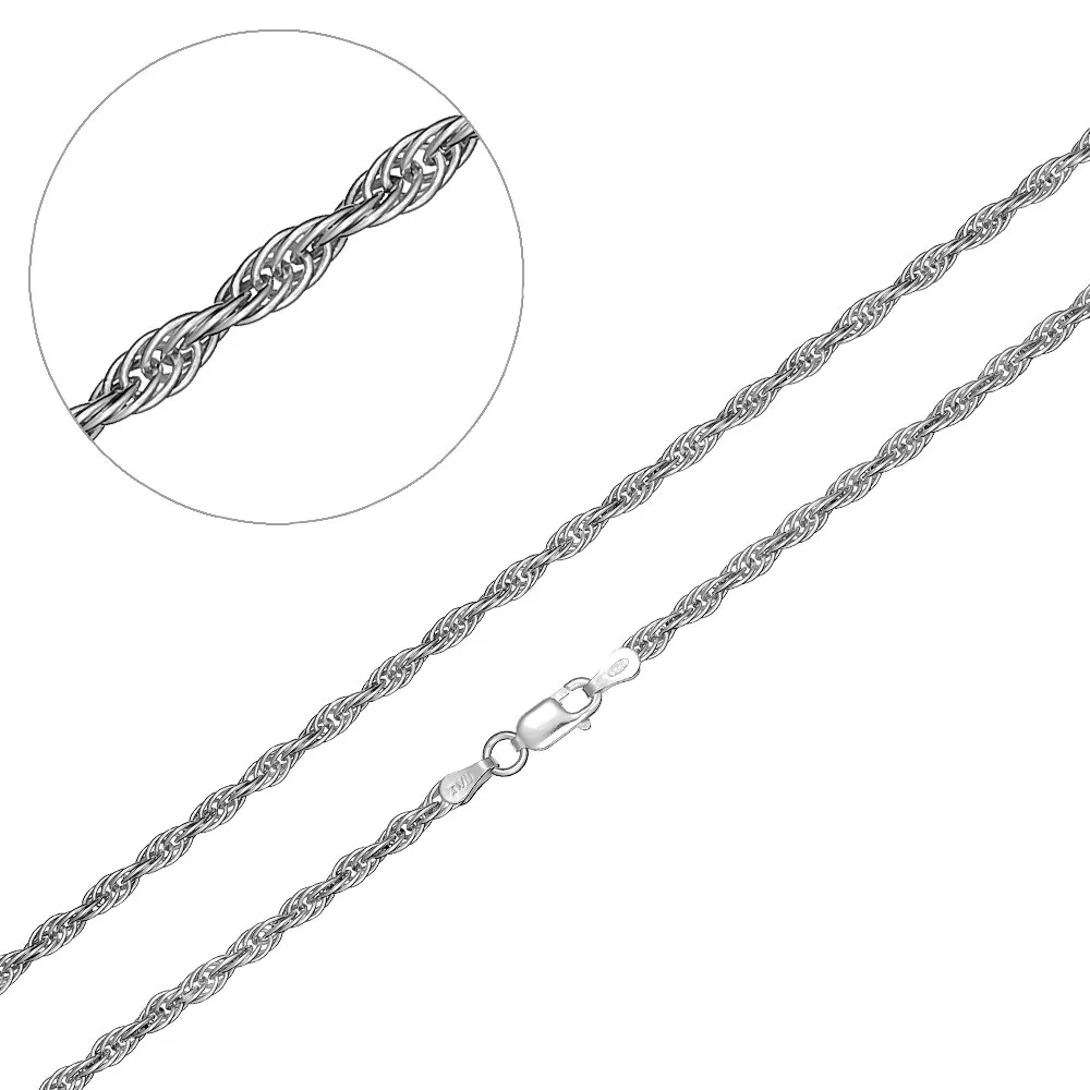 Цепочка Серебро 925, плетение Корда, ФЦр 22 