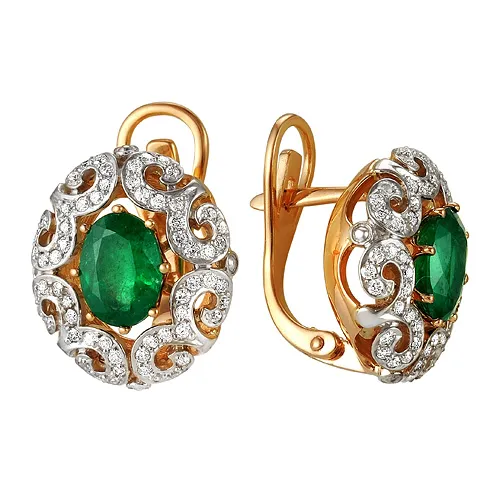 Серьги, Золото 585, 24010111