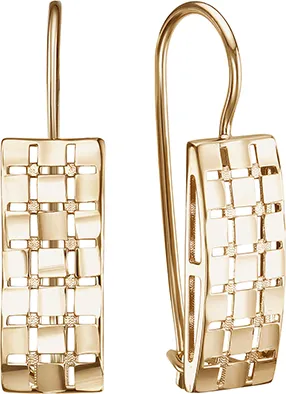 Серьги, Золото 585, АСд962-3848