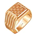 Кольцо мужское (печатка). Золото 585, 198310