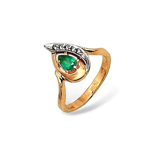 Кольцо Золото 585, 14000196