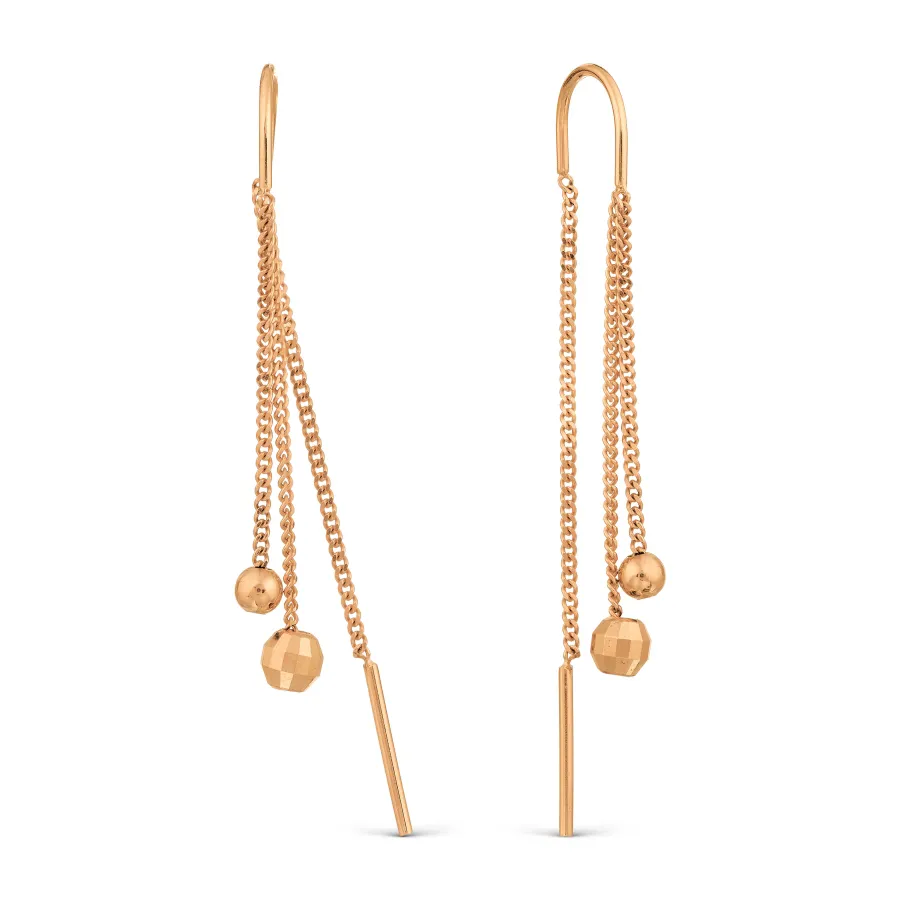 Серьги из золота