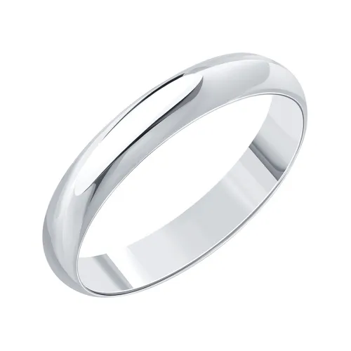 Обручальное кольцо,  Серебро 925,  К-5-3н.ср