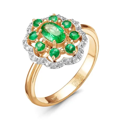 Кольцо Золото 585, 94000106-1