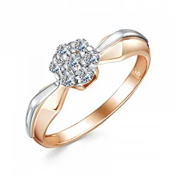 Кольцо Золото 585, Фианит 1662607 1 1 1 Кольцо Золото 585, Фианит 1662607 1 1 1