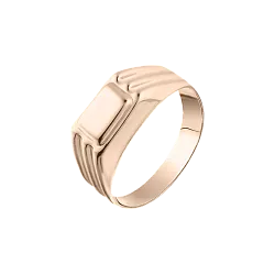 Кольцо мужское (печатка). Золото 585 А 026031