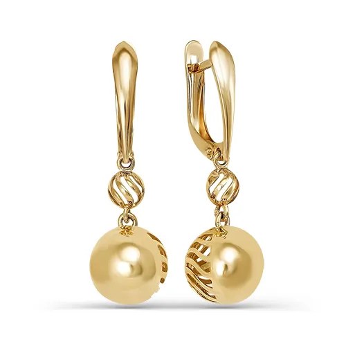 Серьги, Золото 585, 220777 Серьги, Золото 585, 220777