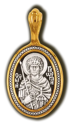 Иконка нательная,  Серебро 925, 08387