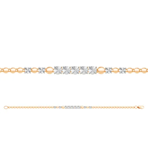 Браслет фантазийный Золото 585 
 08-68-0041-00