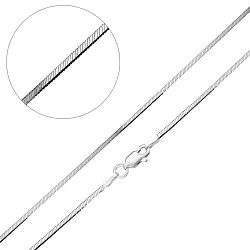 Цепочка Серебро 925, плетение Снейк ТКр 40