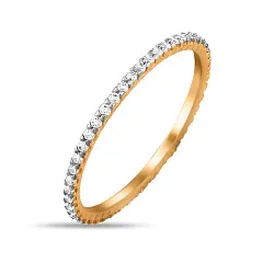 Кольцо Золото 585, Фианит 01-114826 Кольцо Золото 585, Фианит 01-114826