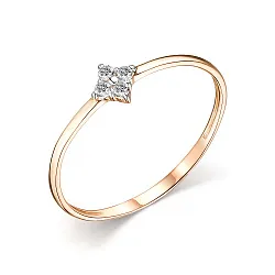 Кольцо Золото 585, Фианит 1449507 1 1 1