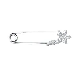 Брошь Серебро 925, Фианит 90-64-0019-00  Брошь Серебро 925, Фианит 90-64-0019-00