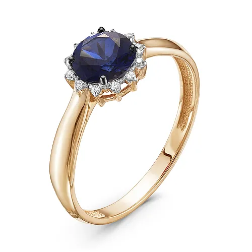 Кольцо Золото 585, К115-3717ГТС Кольцо Золото 585, К115-3717ГТС