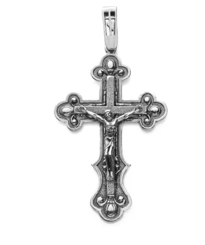 Подвеска крест, Серебро 925, 45