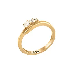 Кольцо Золото 585, Бриллиант 36-41R00613-F3DD Кольцо Золото 585, Бриллиант 36-41R00613-F3DD