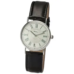 Часы,  Серебро 925, черный КЗМ 54500.220 Часы,  Серебро 925, черный КЗМ 54500.220