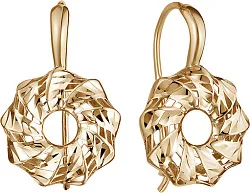 Серьги, Золото 585 АСд978-3880