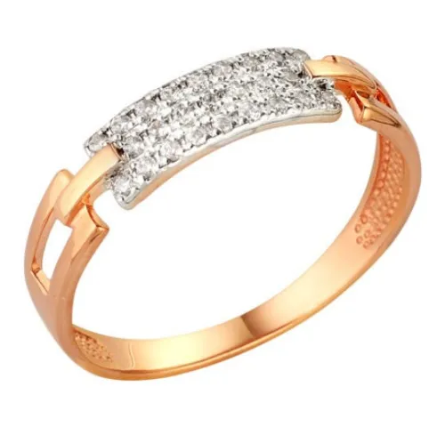 Кольцо Золото 585, 1102307 1 1 1