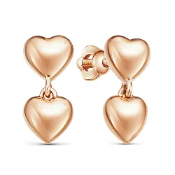 Серьги пусеты-гвоздики, Золото 585 П2723000 1 10