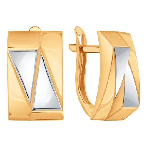 Серьги, Золото 585, Т14002Г450