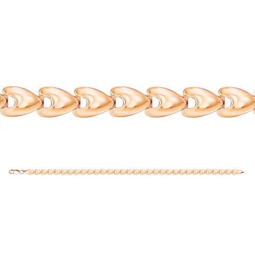 Браслет фантазийный Золото 585 
 00-68-0009-00