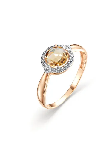 Кольцо Золото 585, 1004704ЦТ