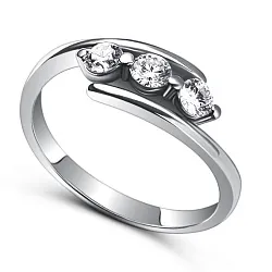 Кольцо Золото 585, Бриллиант 713921ю Кольцо Золото 585, Бриллиант 713921ю