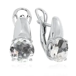 Серьги, Серебро 925, Хрусталь горный 2340521116
