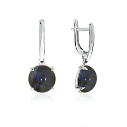 Серьги, Серебро 925, Прочие вставки 2340Л02311 Серьги, Серебро 925, Прочие вставки 2340Л02311