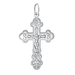Подвеска крест, Серебро 925 92-21-0092-00