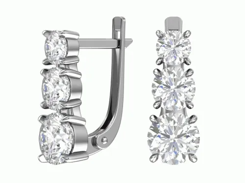 Серьги, Серебро 925, Z2-10925