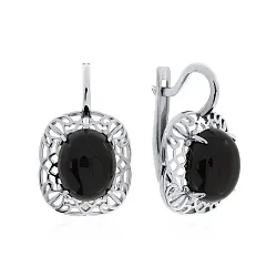 Серьги, Серебро 925, Агат 2340391953-20 Серьги, Серебро 925, Агат 2340391953-20