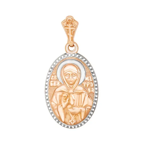 Иконка нательная,  Золото 585, 03-3027