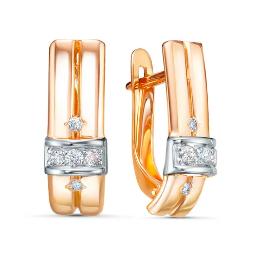 Серьги, Золото 585, 1200861