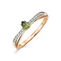 Кольцо Золото 585, Хризолит 1666108 1 12 1 Кольцо Золото 585, Хризолит 1666108 1 12 1