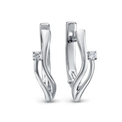 Серьги, Золото 585, 01-02-0008-00