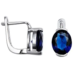 Серьги, Серебро 925, Фианит LLE 231-3 Серьги, Серебро 925, Фианит LLE 231-3