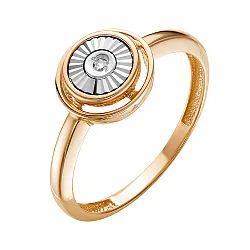 Кольцо Золото 585, Бриллиант К113-5302 Кольцо Золото 585, Бриллиант К113-5302