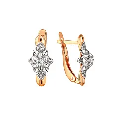Серьги, Золото 585, Фианит 2283807 1 1 1 Серьги, Золото 585, Фианит 2283807 1 1 1