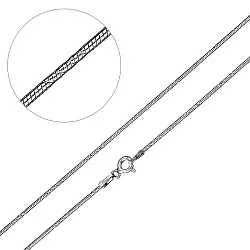 Цепочка Серебро 925, плетение Снейк ТОДр 32 Цепочка Серебро 925, плетение Снейк ТОДр 32