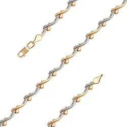 Браслет фантазийный Золото 585 
  ТАБ 58