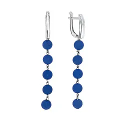 Серьги, Серебро 925, Бирюза 2340270308 Серьги, Серебро 925, Бирюза 2340270308