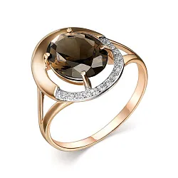 Кольцо Золото 585, Топаз 1454408 1 17 1