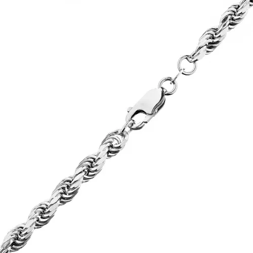 Цепочка Серебро 925, плетение Корда, Корд 0.4
