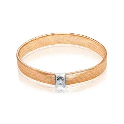 Браслет фантазийный Золото 585 
 , Фианит дф7701521р